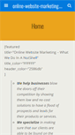 Mobile Screenshot of online-website-marketing.com